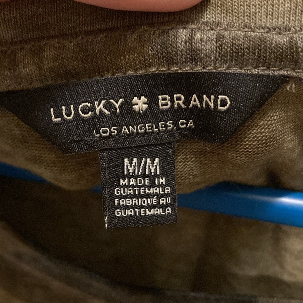Lucky Brand Women's Short Sleeve Crew Neck Camo Summer Tee Shirt Dress - Picture 10 of 14